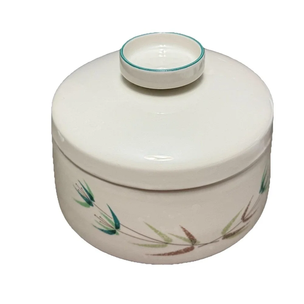 Franciscan Radiance Covered Casserole Dish Vintage Mid Century USA Atomic‎ 1970
